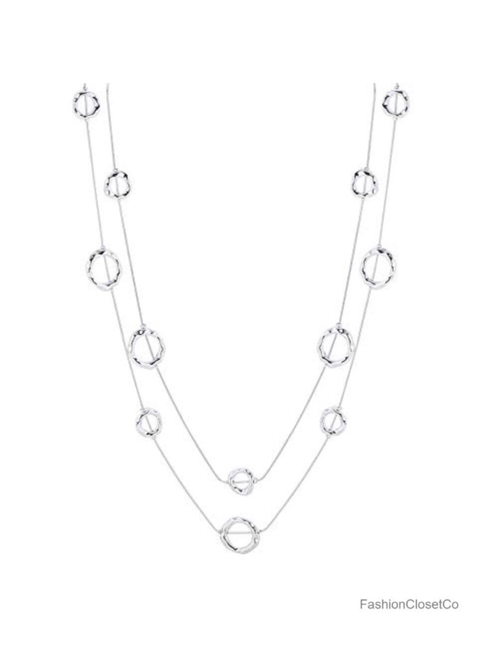 Layered Long Necklace for Women Y Chain Fashion Statement Jewelry with Gift Box